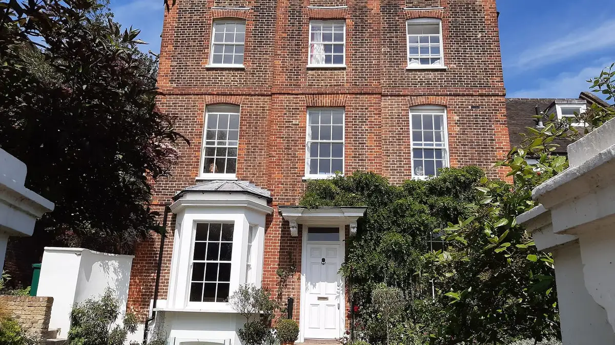 Woodroffe House, a Georgian house on Chiswick Mall