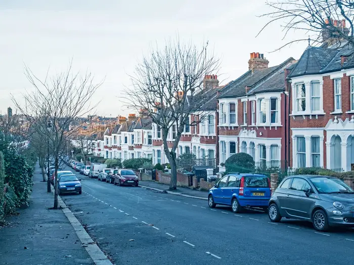 Victorian terraced houses on Inderwick Road, Hornsey Vale, Hornsey