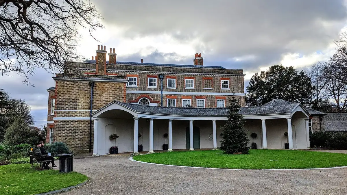 Valentines Mansion and its gardens in Valentines Park, Ilford