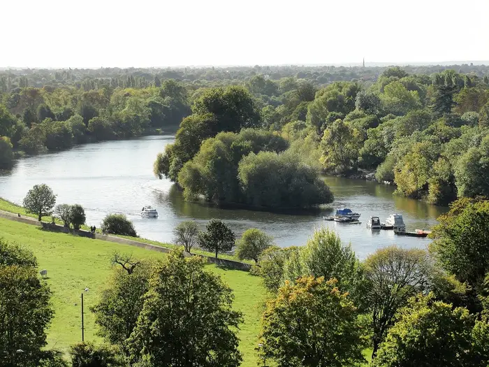 The River Thames seen from Richmond Hill, Richmond