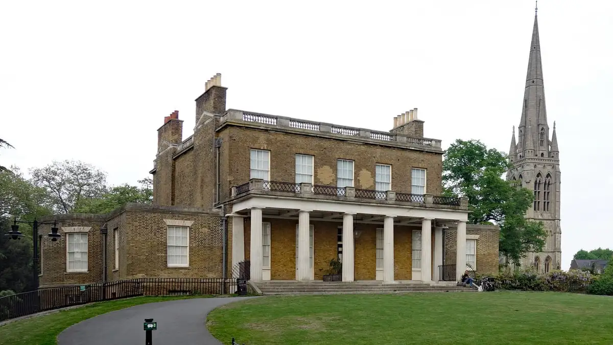 Clissold House in Clissold Park, Stoke Newington