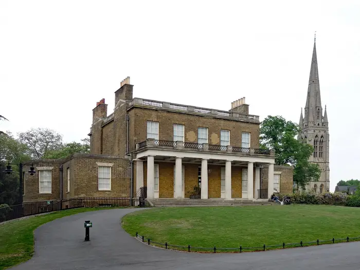 Clissold House in Clissold Park, Stoke Newington