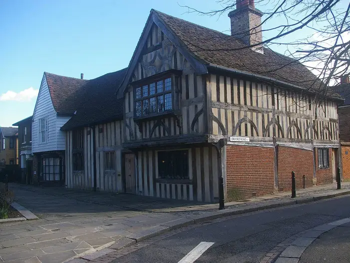 The timber-framed Ancient House on Church Lane, Walthamstow Village