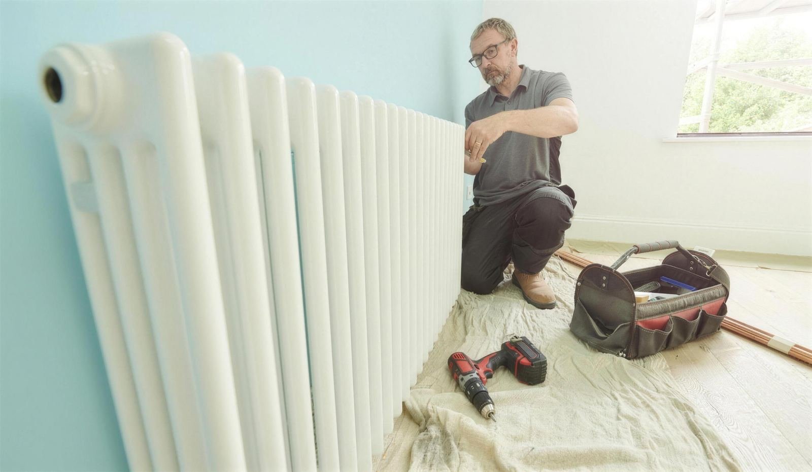 Radiator installation in London