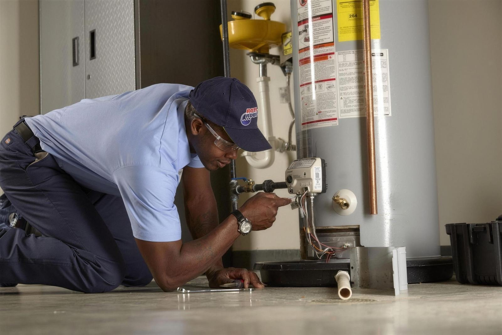 Unvented cylinder installation in London