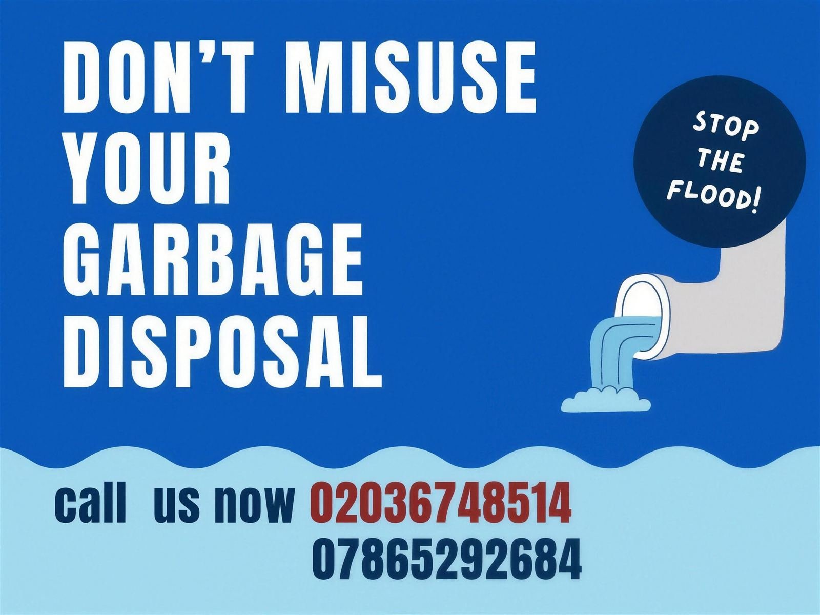 Waste disposal unit fitting & repair in London