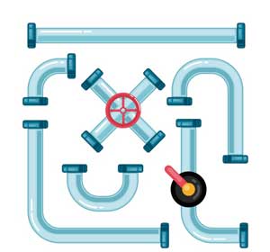 London plumbing Ilford inside of the building