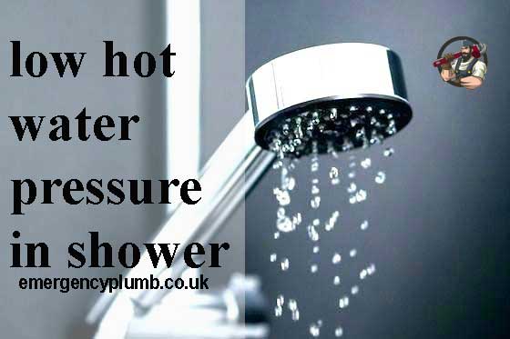 Water pressure problems and low hot water