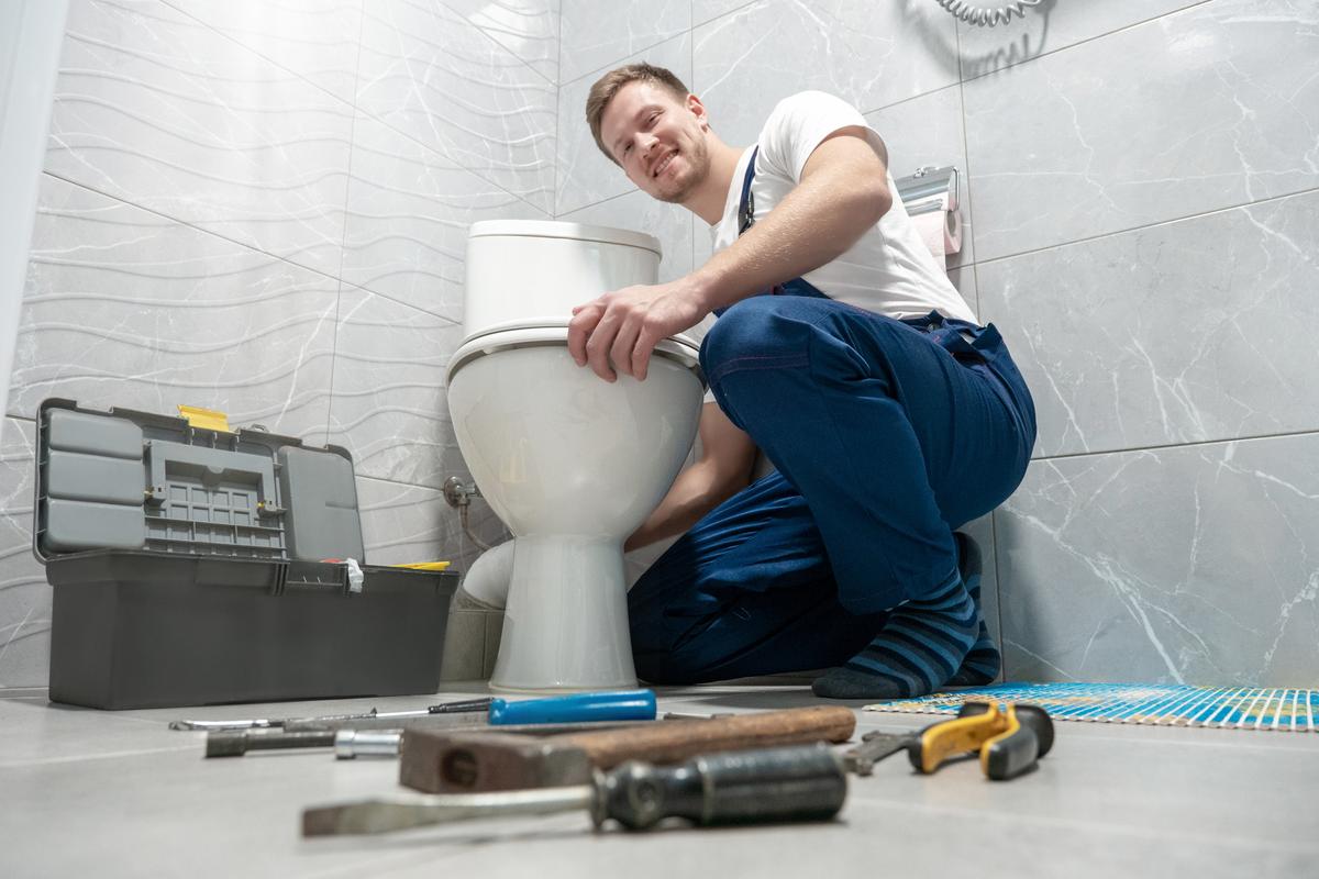 How to Plumb in a Toilet